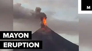 Mayon Volcano Erupts, Leading to Evacuation of Over 56,000