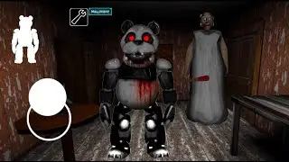 Playing as CASE Animatronics in Granny Old House Car Escape Full Gameplay | Granny Video Game