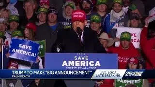 Trump to make a 'big announcement' from Mar-a-Lago resort Tuesday