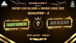 T3 - QUALIFIER 2 - TRANSFORMERS vs MEN IN BLACK - CCBSL 2025 - 16/1/26