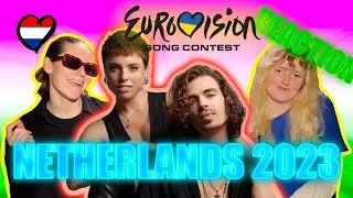 Norwegians REACTING to the NETHERLANDS // Mia Nicolai & Dion Cooper - Burning Daylight // Eurovision
