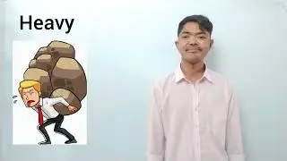 Heavy, Light, Positive, Negative, Important and Unimportant in ISL - Indian Sign Language 