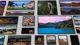 Memories Photo Frames After Effects Tutorial