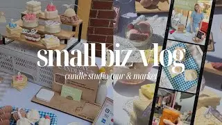 Candle Studio Tour & Market Prep 💖 Cuties Market Vlog