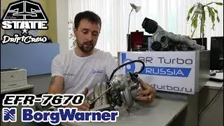 BORG WARNER EFR-7670. Держак на морду WestLake RS или Advan AD08 R. Реалии постройки корча.