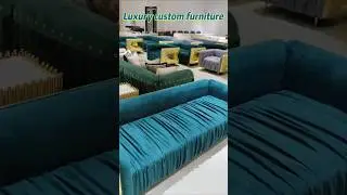Modern High-End Luxury Furniture  #customfurniture #luxuryfurniture