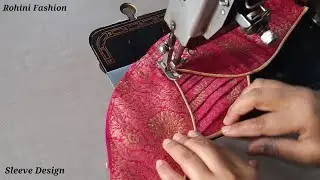 Simple and easy sleeve design|simple and easy method of stitching