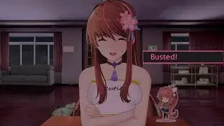 Caught in the act.... | Monika after story Mod + : A DDLC MOD #ddlc #monika
