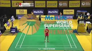 Li Xuerui vs A. Yamaguchi | WS R16 Match 1 - Maybank Malaysia Open 2015