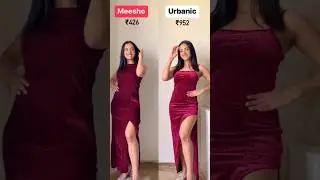 meesho V/S urbanic #trending #ytshorts #latest #myntrahaul #meeshohaul #urbanic #2023 #viral