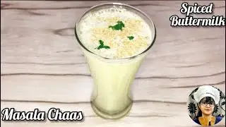 Masala chaas | Spiced buttermilk | Spicy majjiga | Indian summer drinks | Sheetal's Kitchen
