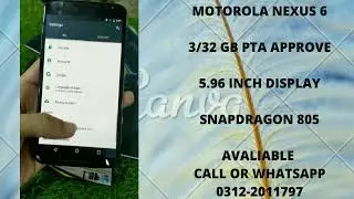 Motorola Nexus 6