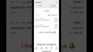 Banknifty live No loss no profit 😊 #facts #trader #intraday #stockmarket #optionstrading #trading