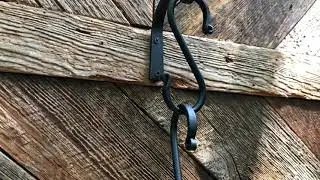 RUSTIC WROUGHT IRON S HOOKS by Farmhouse Forged