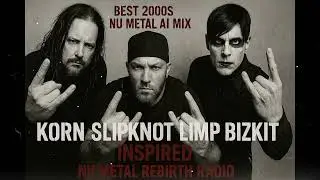Best 2000s Nu Metal AI Mix | Korn Slipknot Limp Bizkit Inspired (Vol.1) Nu Metal Rebirth Radio