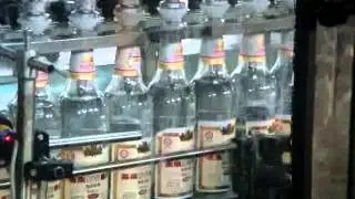 Automatic wine production line