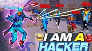 Playing with hacker #gaming #freefire #1millionviews #freefirevideos 