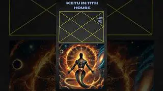 Ketu 11th House Effects 😱 Friends, Income & Desires Ka Hidden Secret! #shortsfeed #ytshorts #ketu