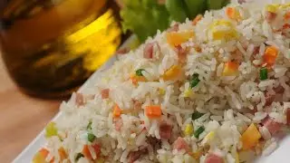 Comida japonesa- Arroz frito japonês #Yakimeshi