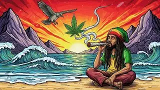 🌊 Ocean Harmony Touching the Beach | Summer Reggae Flow