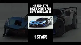 MINIMUM STAR REQUIREMENTS  for Drive Syndicate 13 #asphaltunite #asphaltlegendsunite #alucreator