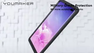 YOUMAKER Rugged Fit Kickstand Case for Samsung Galaxy S10 Series