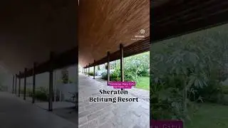 Hotel termewah di Belitung : Sheraton Belitung Resort #belitung