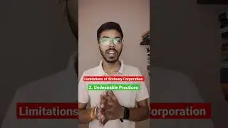 Limitations of Statuary corporation | Class 11th business studies | explained in hindi #shorts