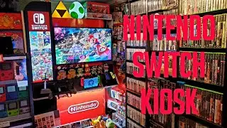 I got a Nintendo Switch store kiosk!!