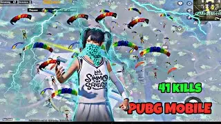 ❤️41 kills PUBG MOBILE 🥰IPAD GAME PLAY 🥶