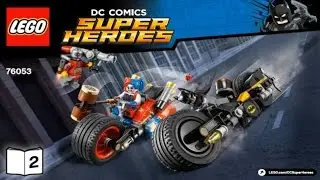 LEGO Super Heroes BATMAN GOTHAM CITY CYCLE CHASE 76053 - Лего Герои БЭТМАН ПОГОНЯ НА МОТОЦИКЛАХ #2