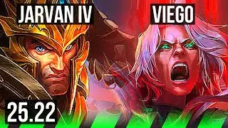 JARVAN IV vs VIEGO (JGL) | 9/3/23, Dominating | KR Grandmaster | 25.22