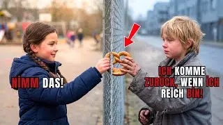 Armer Junge versprach: 