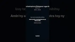 Haizina hamirapiratra Madagascar reggae hip pop