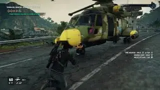 Just Cause 4 Npcs can finally follow you into a chopper
