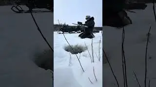 Fixing a trap for beaver Creek 