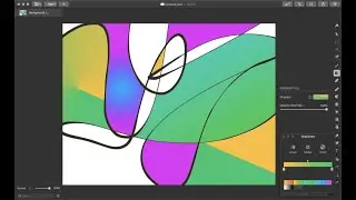 Pixelmator Pro - Using Quick Selection Tool with Gradients