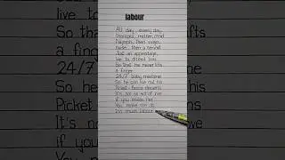 labour lyrics Song by Paris Paloma #labour #lyrics #parispaloma #song