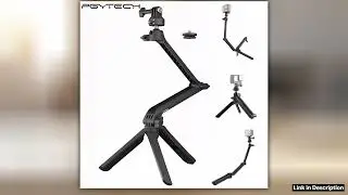 PGYTECH 3 Way Tripod Caplock Mantispod Z Hand Grip For GoPro Hero 12 11 Insta360 DJI Osmo Action 43