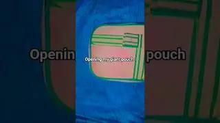 Opening my giant pouch 👝 ❤️ #shortsfeed #viral #viralvideo #art