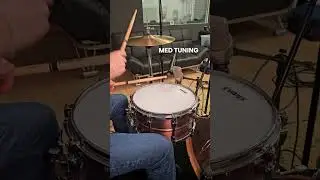 Snare Tuning Comparison