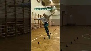 3 hacks you should know to start freestyle slalom!