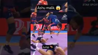 Ashu malik Jump..😱😱 #kabaddi #sports #shorts