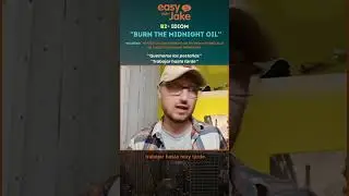 English Idioms Explained (B2+): Burn the Midnight Oil 🕯️