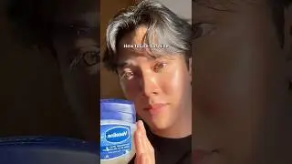 How to use Vaseline on your face #skincare #koreanskincare