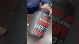 Muscletech Nitrotech Whey Protein in Pakistan #proteinstorepk