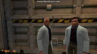 I found Kevan Brighting in Black Mesa: Source (The Stanley Parable's narrator)