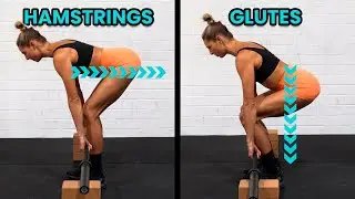 How to TARGET HAMSTRINGS OR GLUTES in your DEADLIFTS! (#1 Simple Tip!)