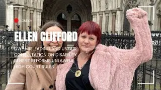 Disability benefit cuts plan ruled unlawful as DWP loses court case - Ellen Clifford DPAC