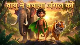 मोगली पुत्र वायु ने बचाया जंगल को | Jungle Ka Naya Hero | 3D Hindi Moral Story #hindikahanian